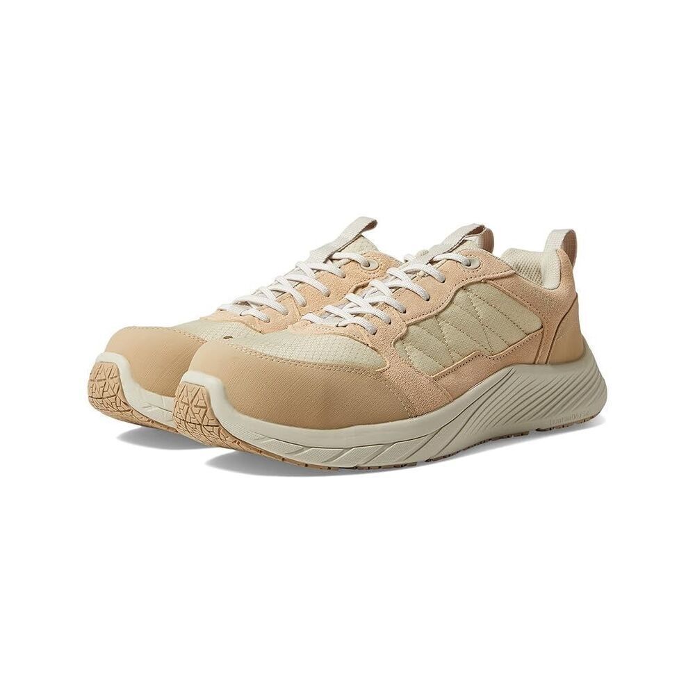 Merrell Alpine Sneaker Carbon Fiber Beige Athletic Work Shoes comp toe Mens 9